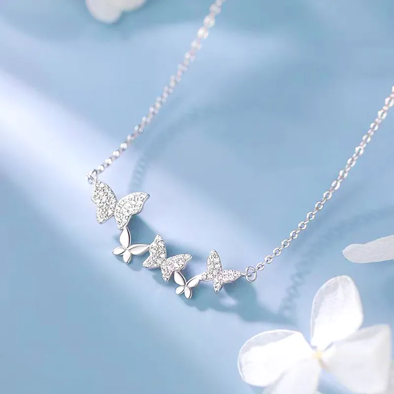 ETAHLOVE 999 Fine Silver Necklaces Women's-5