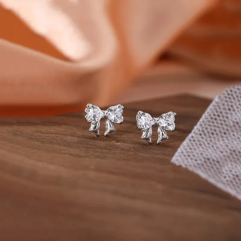 ETAHLOVE 999 Fine Silver Stud Earrings Women's-3