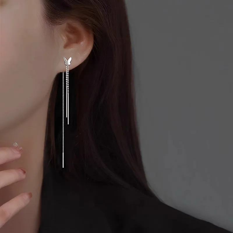 ETAHLOVE S925 Silver Earrings Women's-2