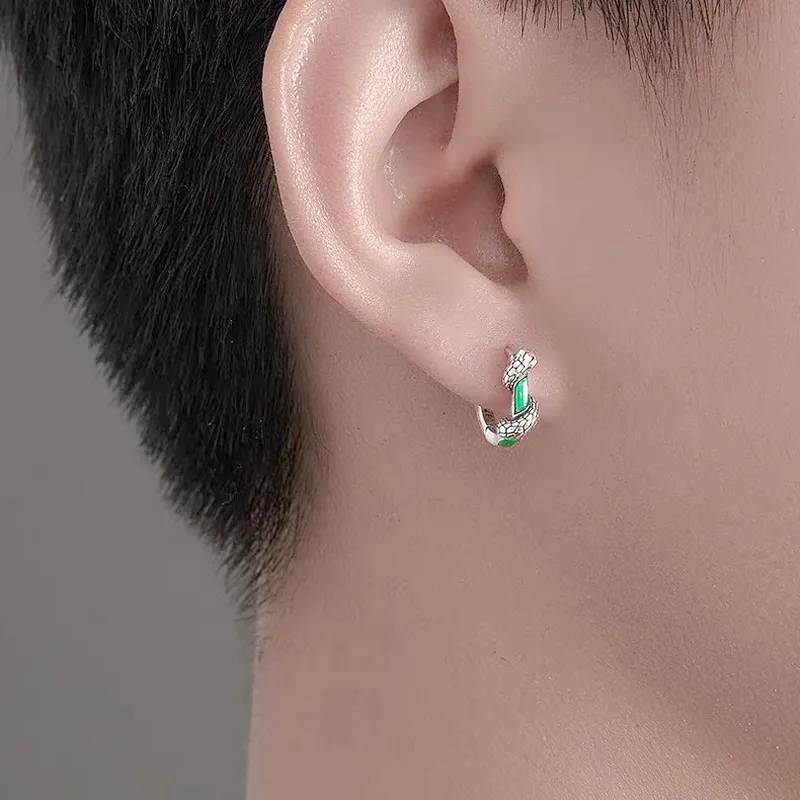 ETAHLOVE S925 Silver Earrings Unisex Girlfriend And Boyfriend Gift Birthday Box-6