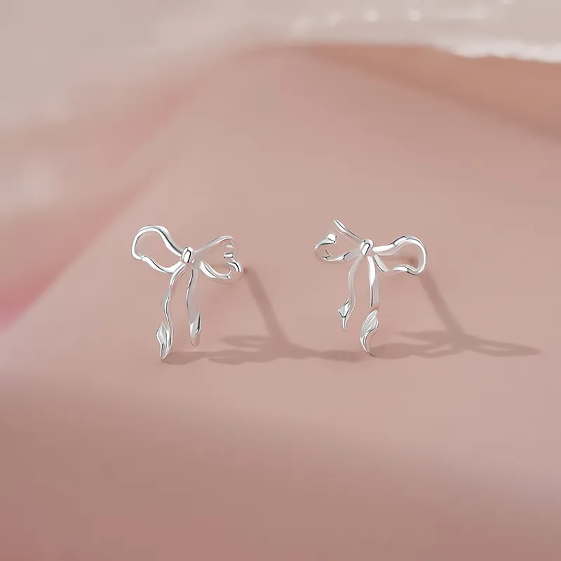 ETAHLOVE Sterling Silver 999 Fine Silver Stud Earrings Women's-27