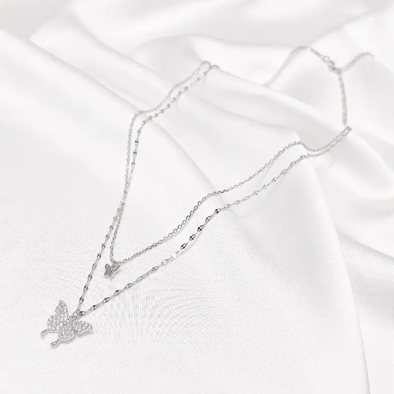 ETAHLOVE Sterling Silver Necklaces Women's-5