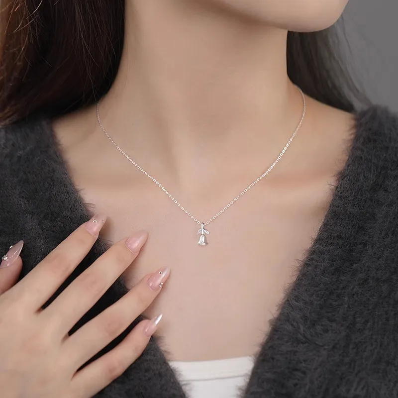 ETAHLOVE 999 Fine Silver Necklaces Women's-2