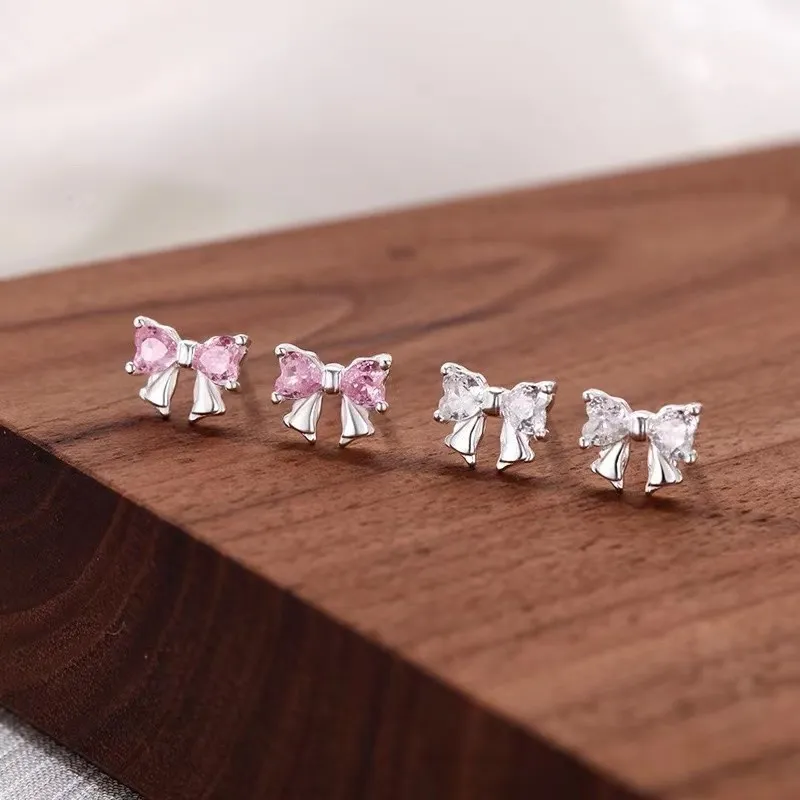 ETAHLOVE 999 Fine Silver Stud Earrings Women's-4