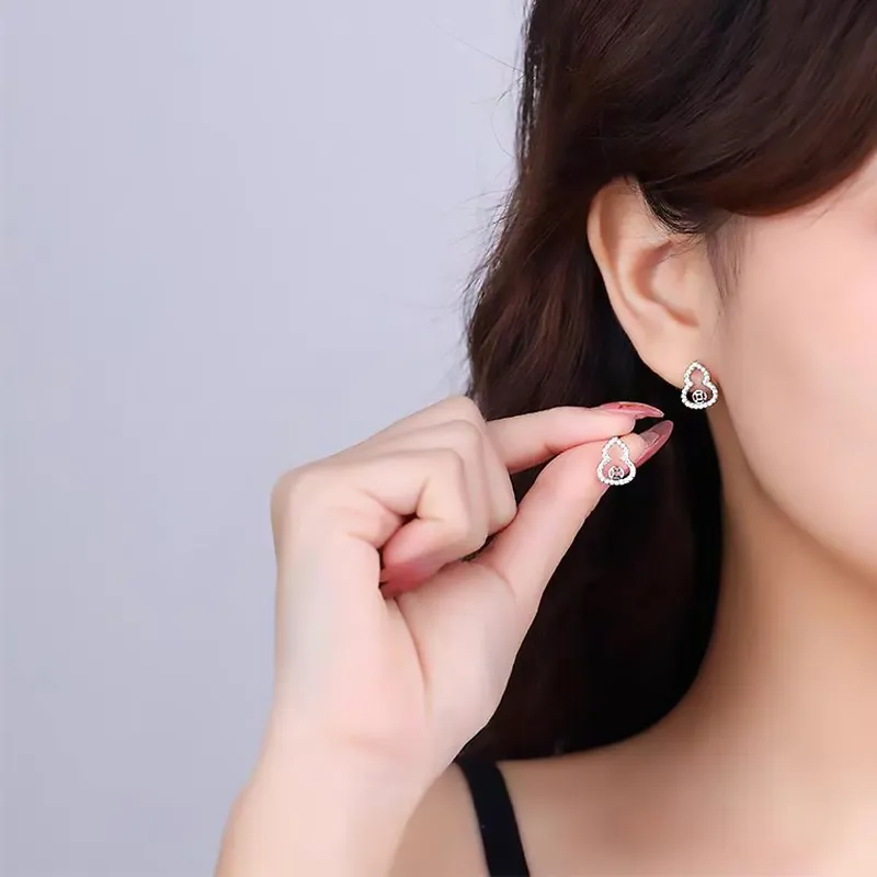 ETAHLOVE S925 Silver Stud Earrings Women's-1