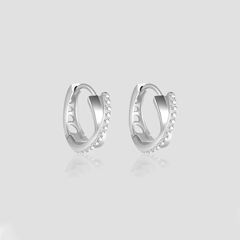 ETAHLOVE Sterling Silver Earrings Women's Student's Date Bestie Girlfriend Couple Gift Birthday Box-2