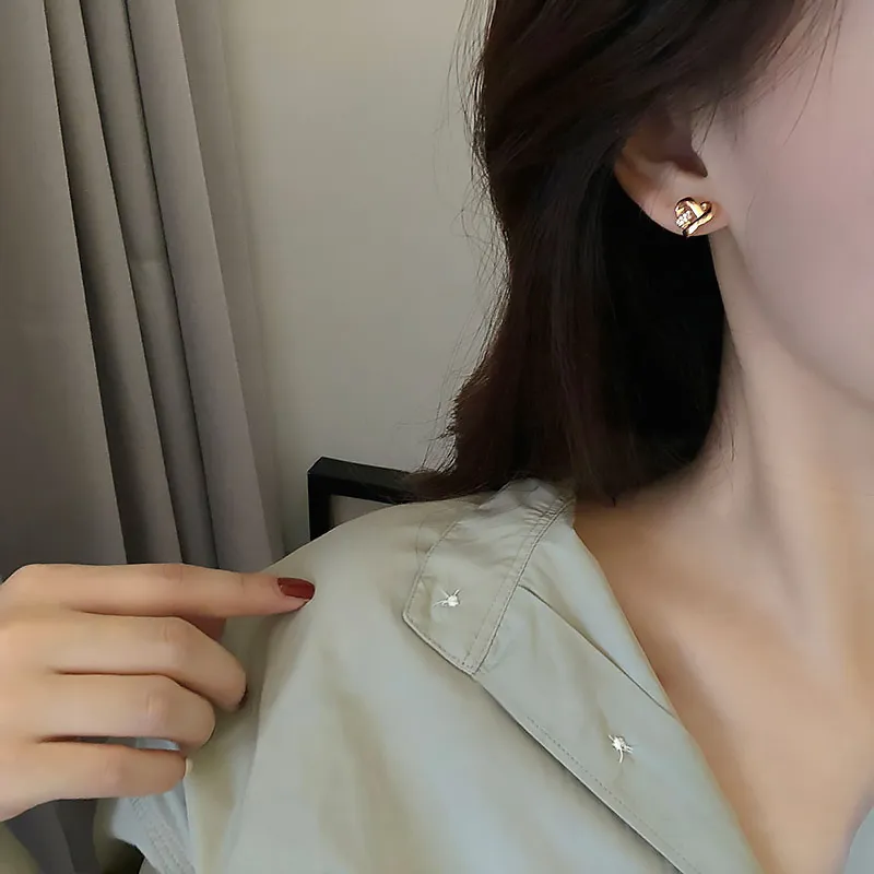 ETAHLOVE S925 Silver Stud Earrings Women's-7
