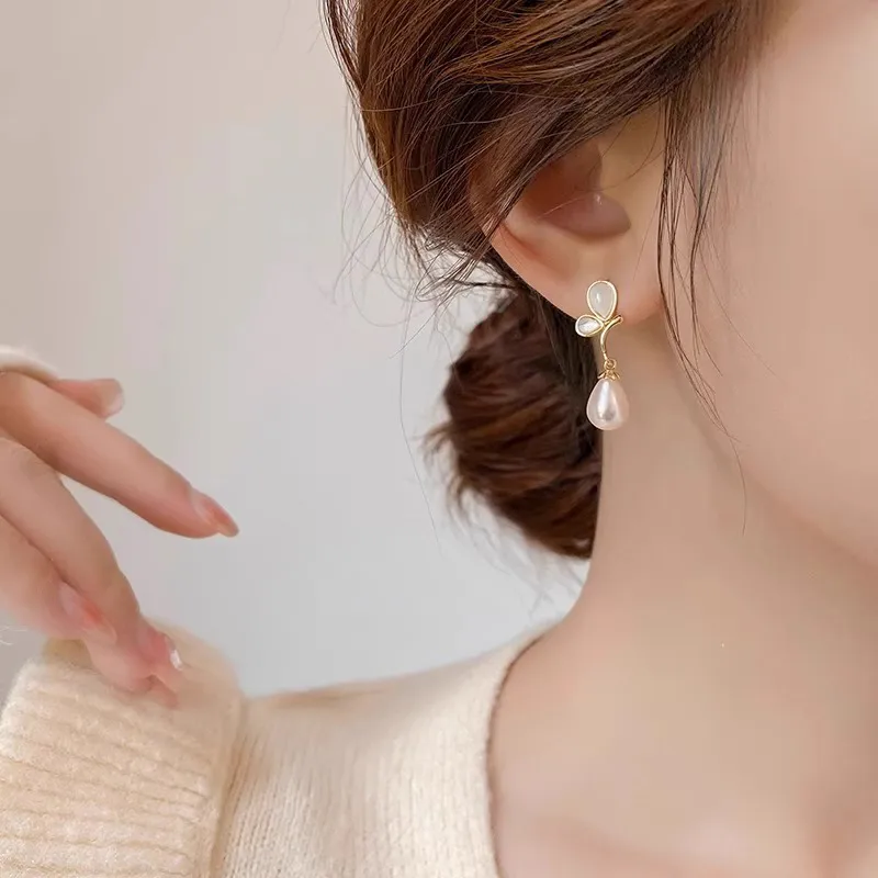 ETAHLOVE S925 Silver Stud Earrings Women's-7