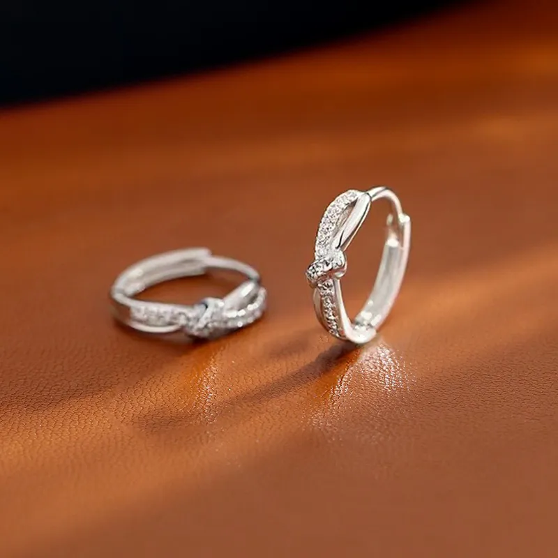 ETAHLOVE S925 Silver Earrings Unisex Love Confession Birthday Gift-4