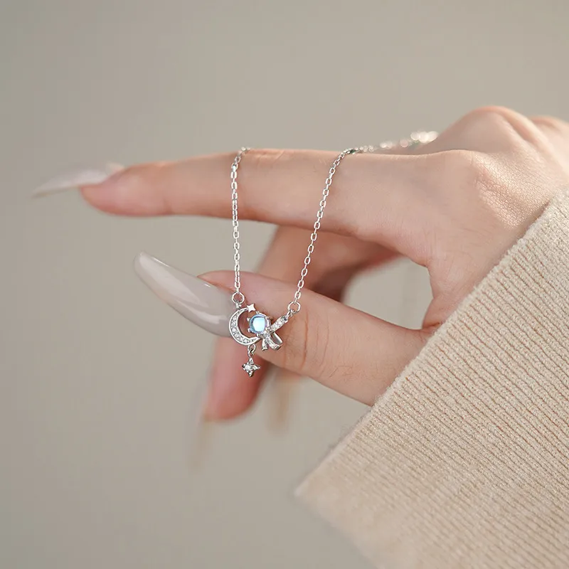 ETAHLOVE Sterling Silver Necklaces Women's-3