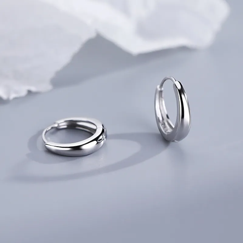 ETAHLOVE Sterling Silver Stud Earrings Women's Love Confession Birthday Gift-4
