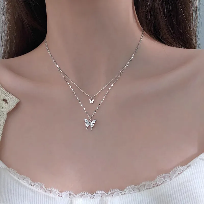 ETAHLOVE Sterling Silver Necklaces Women's-2