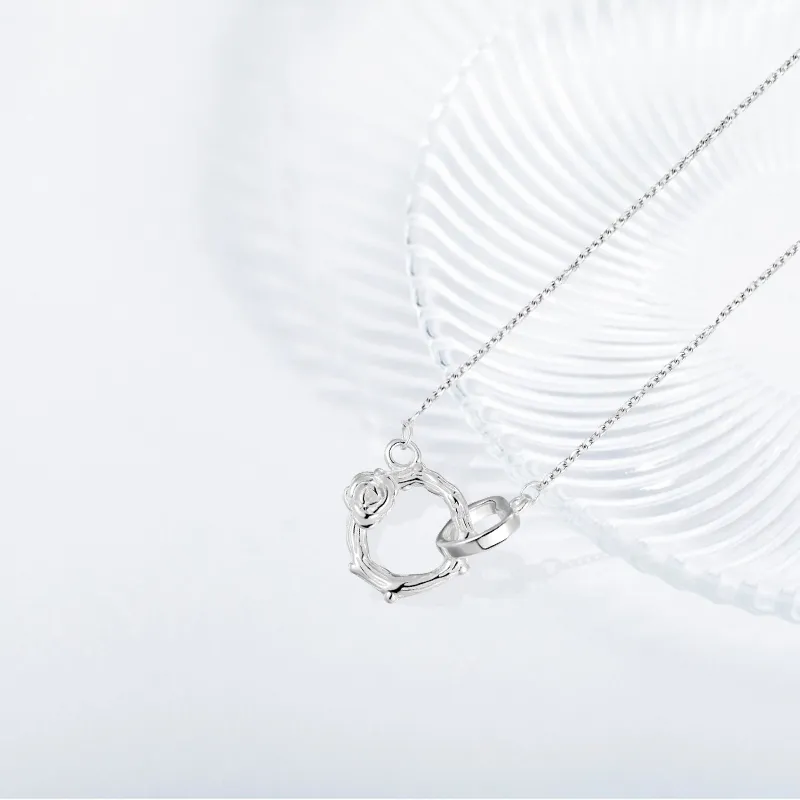 ETAHLOVE Sterling Silver Necklaces Women's Bestie Gift For Female Friend's Birthday Anniversary Box-4