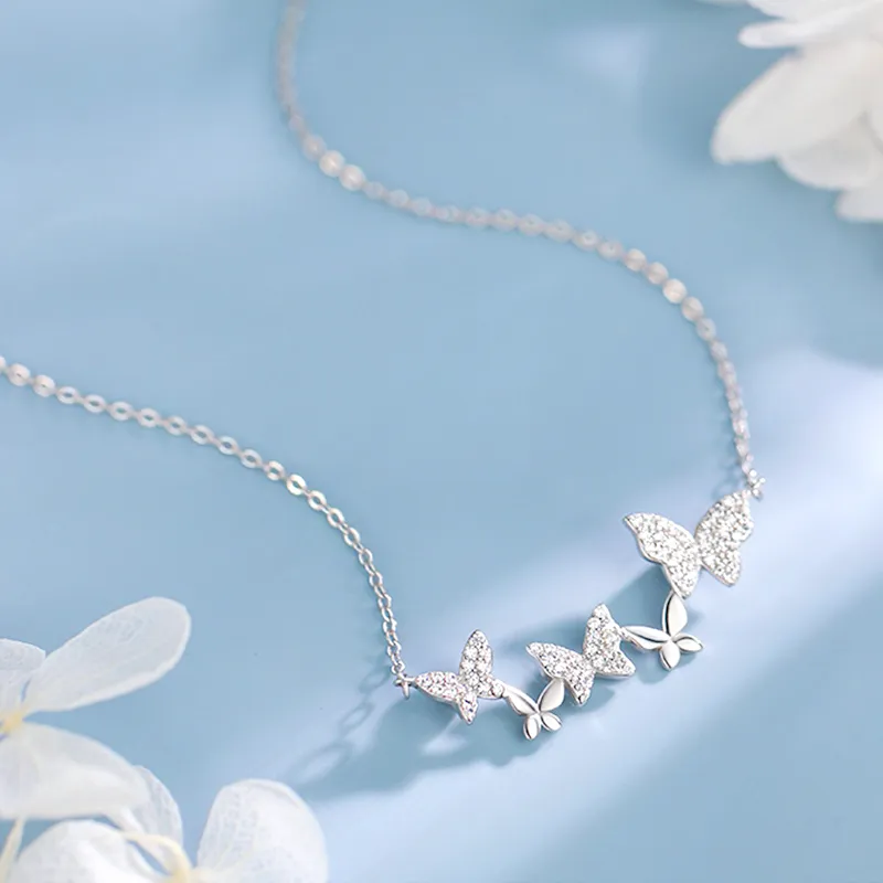 ETAHLOVE 999 Fine Silver Necklaces Women's-4