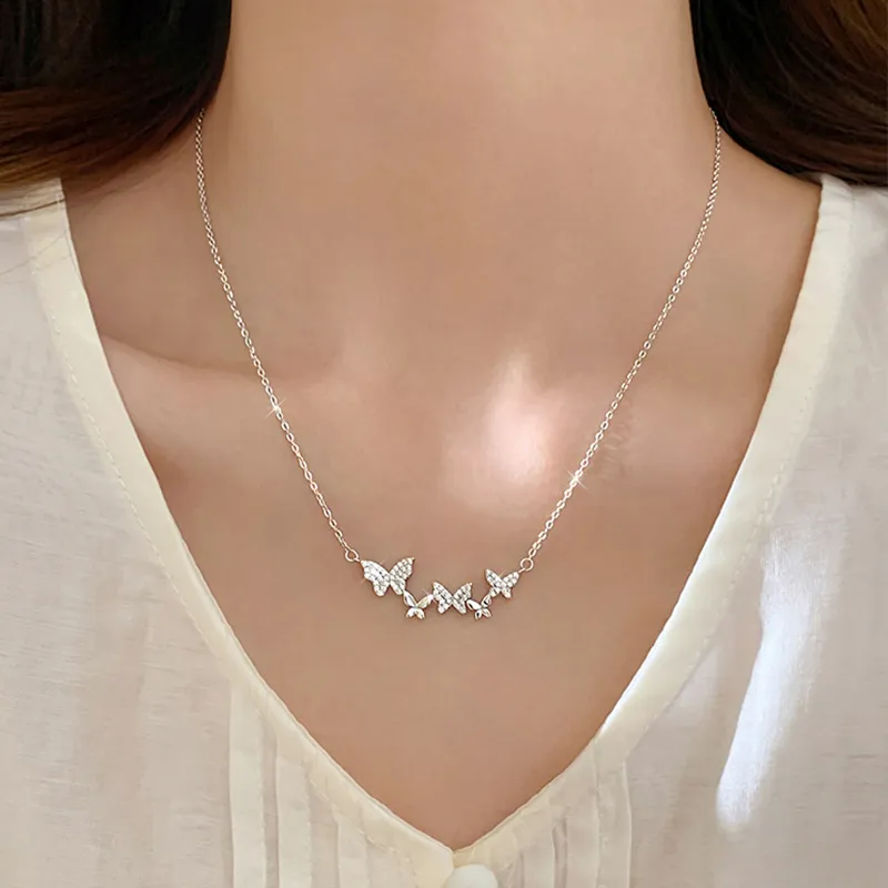 ETAHLOVE 999 Fine Silver Necklaces Women's-3