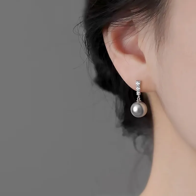 ETAHLOVE Sterling Silver Stud Earrings Women's-2