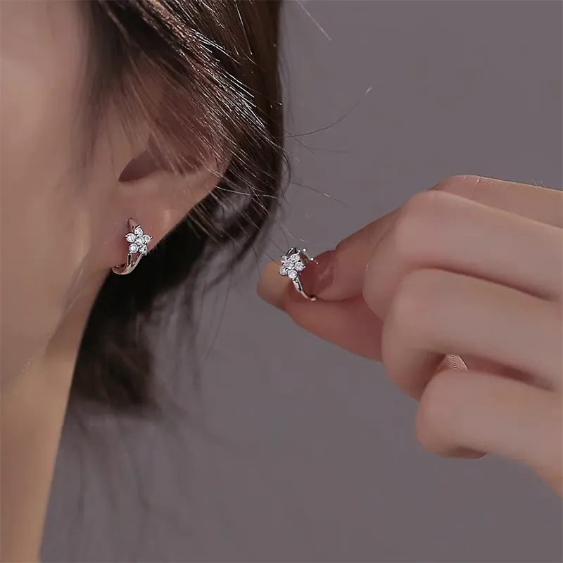 ETAHLOVE S925 Silver Earrings Women's Bestie Birthday Confession Gift Box For Girlfriend-1