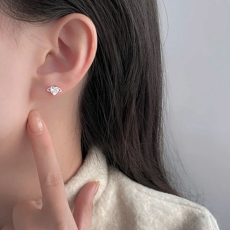 ETAHLOVE Sterling Silver Stud Earrings Women's Bestie Girlfriend Birthday Surprise-1