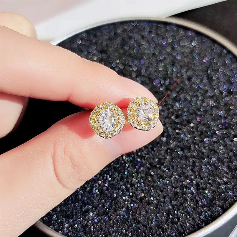 ETAHLOVE S925 Silver Stud Earrings Women's-7