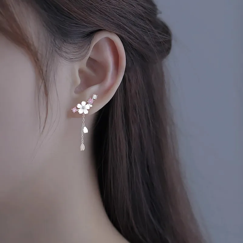 ETAHLOVE S925 Silver Earrings Women's-2