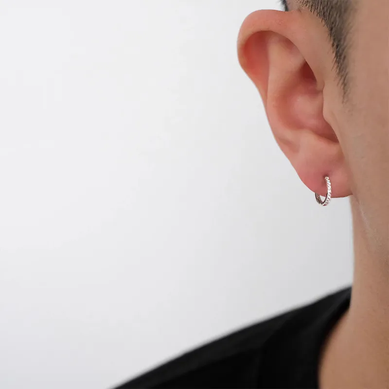 ETAHLOVE Sterling Silver Earrings Unisex-2