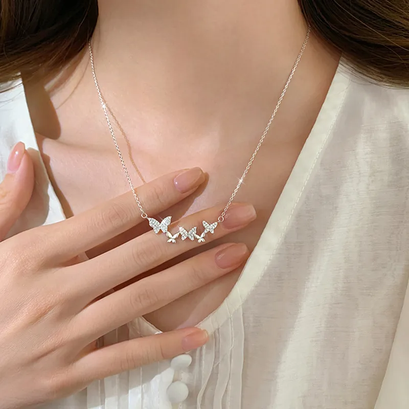 ETAHLOVE 999 Fine Silver Necklaces Women's-1