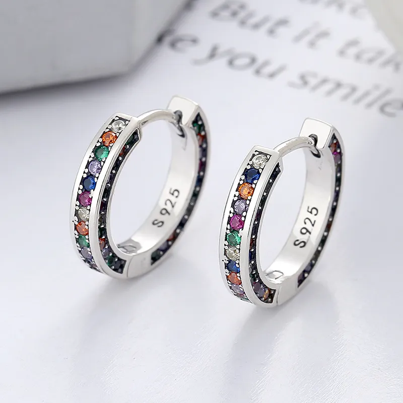 ETAHLOVE S925 Silver Earrings Women's Couple Date Confession Gift For Girlfriend's Birthday Anniversary-4