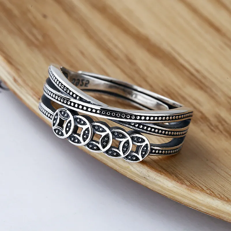 ETAHLOVE S925 Silver Rings Women's-3