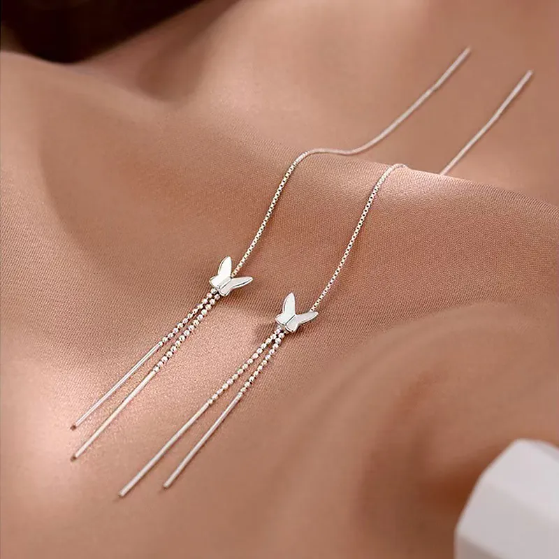 ETAHLOVE S925 Silver Earrings Women's-4
