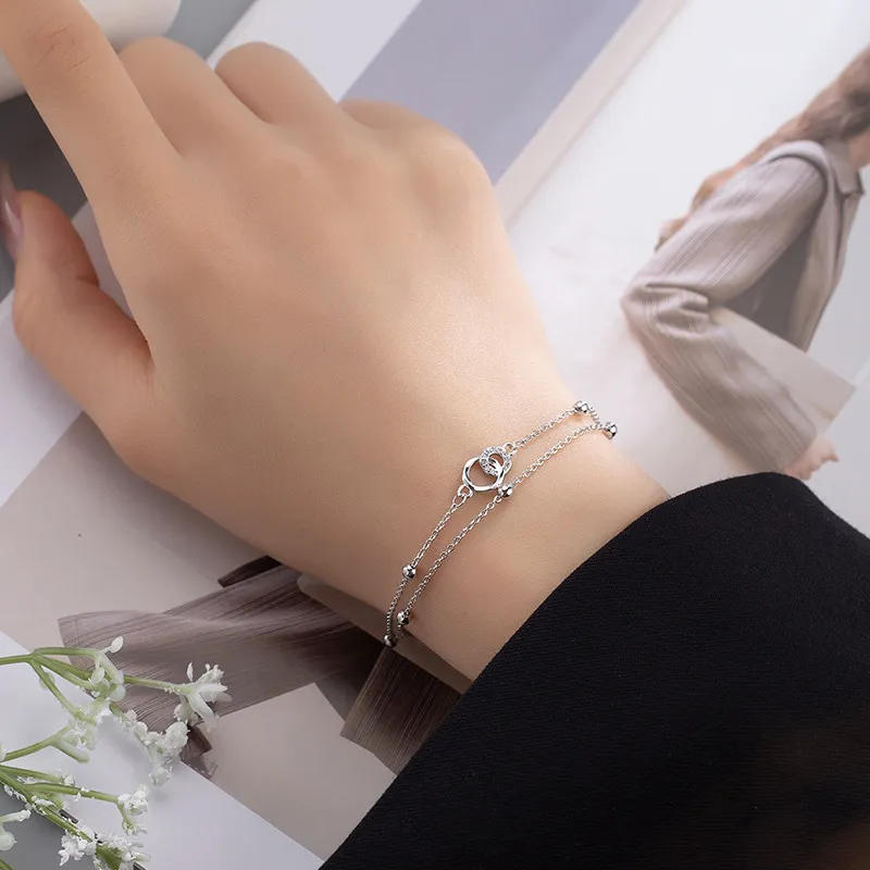 ETAHLOVE Sterling Silver Bracelets Women's-3