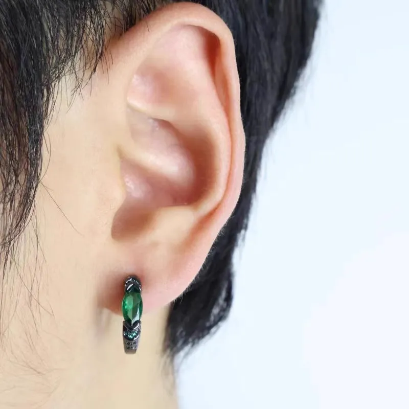 ETAHLOVE Sterling Silver Earrings Unisex-7