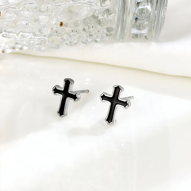 ETAHLOVE S925 Silver Stud Earrings Unisex Bestie Girlfriend Boyfriend Birthday Surprise Anniversary Commemoration-11