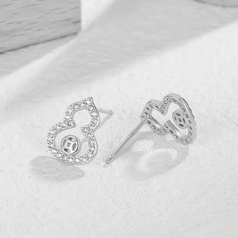 ETAHLOVE S925 Silver Stud Earrings Women's-4