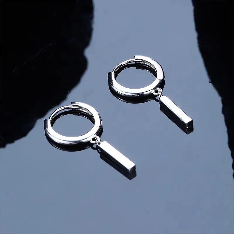 ETAHLOVE Sterling Silver Earrings Unisex-3