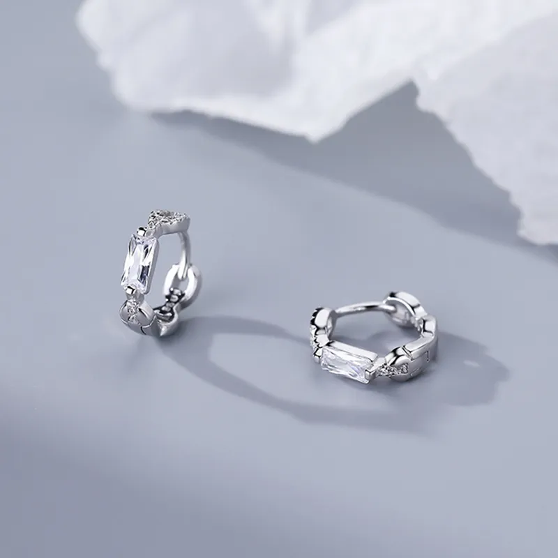 ETAHLOVE Sterling Silver Earrings Unisex Love Confession Birthday Gift-4