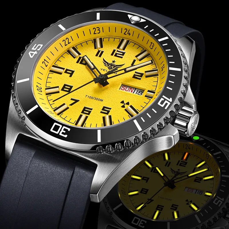 YELANG Men Coyote Submariner Collection Watch-1