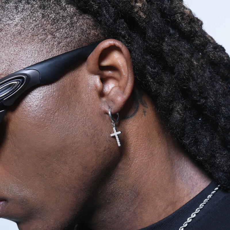 ICEGANG S925 Silver Earrings Unisex-2