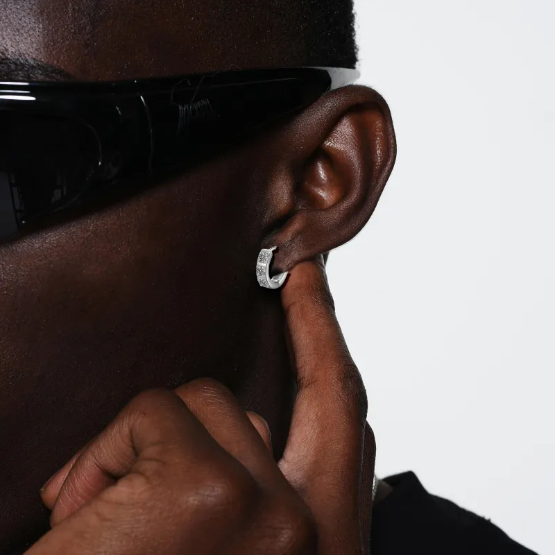 ICEGANG S925 Silver Earrings Unisex-3