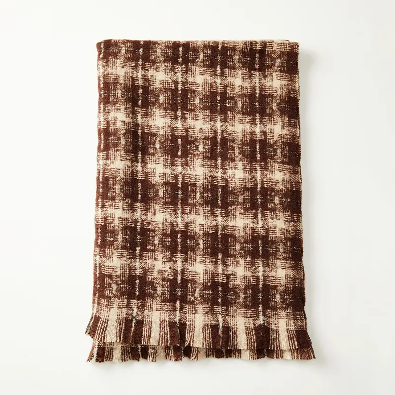 MUYKUY Polyester Knit Scarves Women's-11