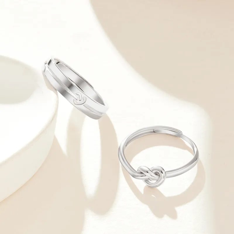 MUYKUY 999 Fine Silver Rings Unisex-5