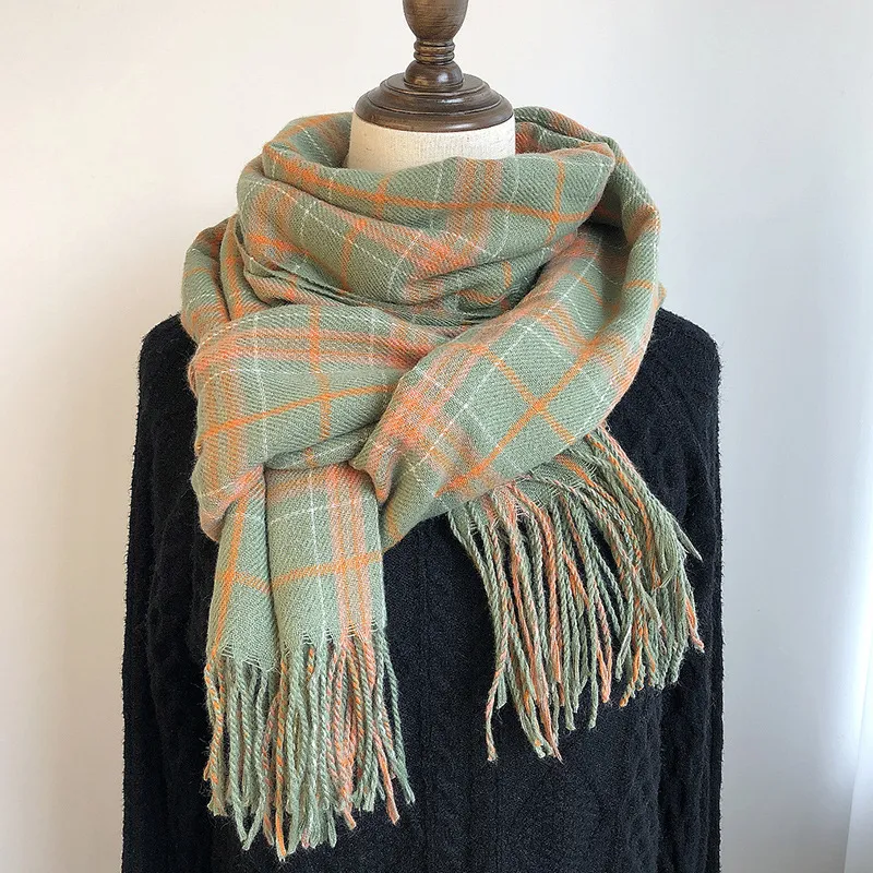 MUYKUY Knit Scarves Unisex-8
