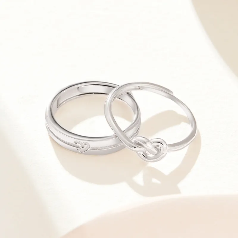 MUYKUY 999 Fine Silver Rings Unisex-4