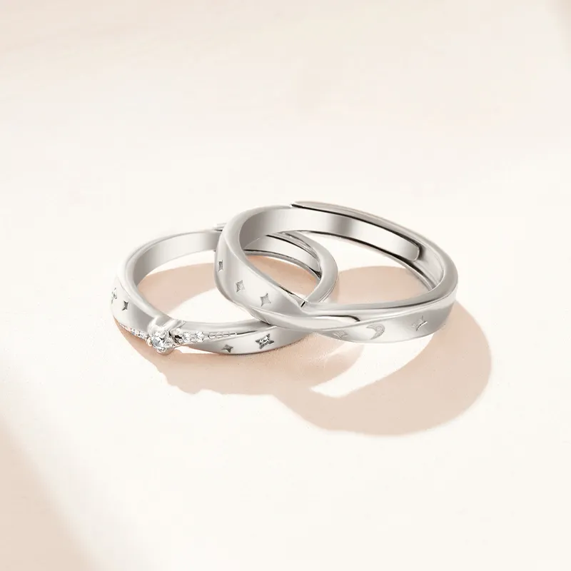 MUYKUY 999 Fine Silver Rings Unisex-4