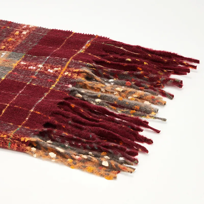 MUYKUY Polyester Knit Scarves Women's-4