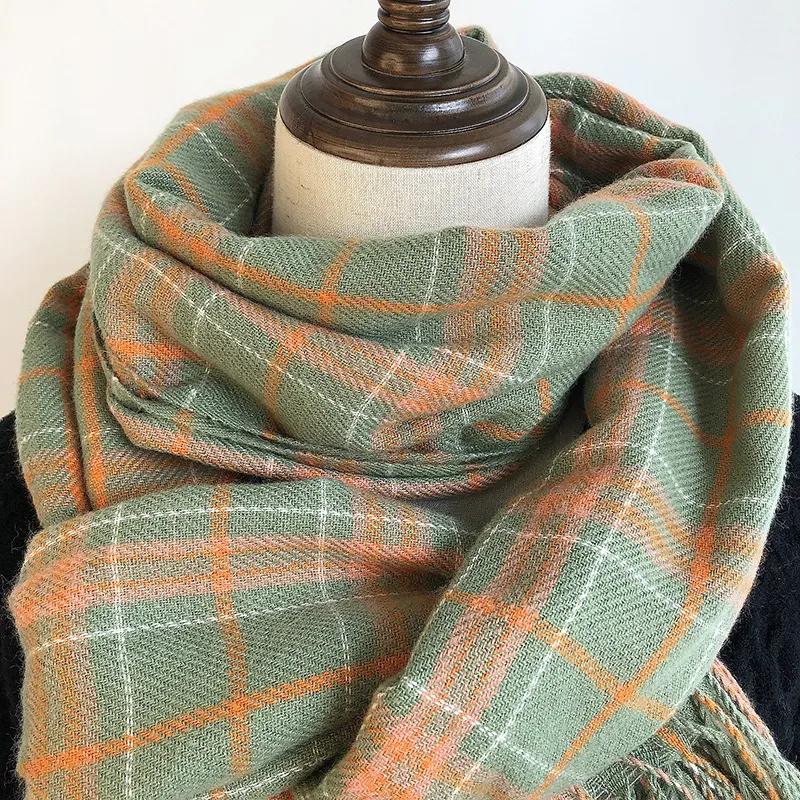 MUYKUY Knit Scarves Unisex-7