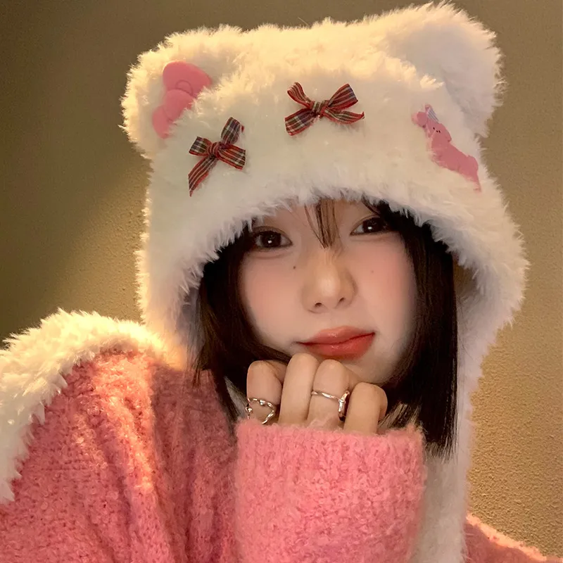 MUYKUY Polyester Beanies Women's-15