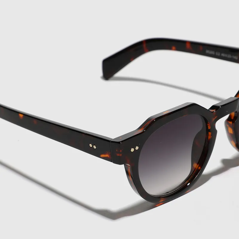 MUYKUY PC Round Sunglasses Unisex-7