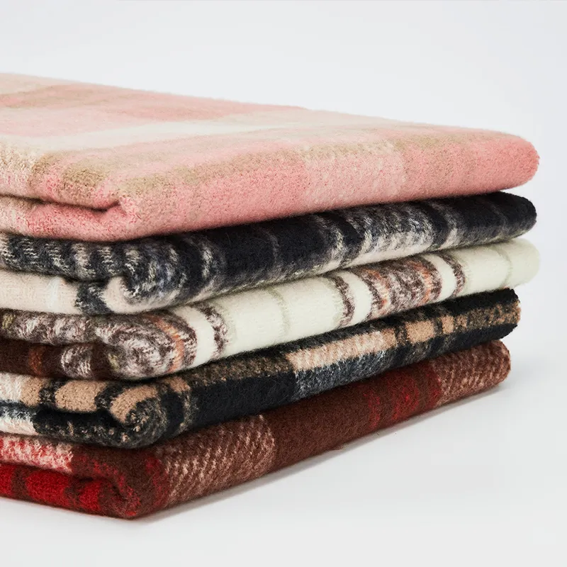 MUYKUY Polyester Knit Scarves Women's-4