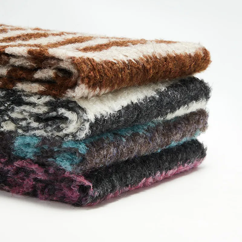 MUYKUY Knit Scarves Unisex-16