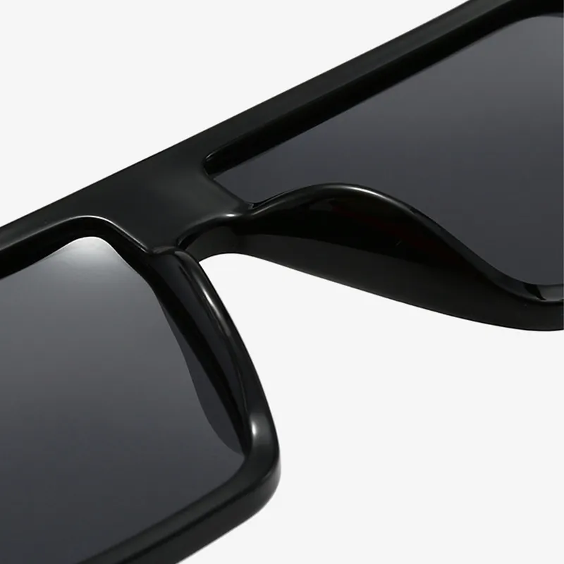 MUYKUY PC Square Sunglasses Unisex-3